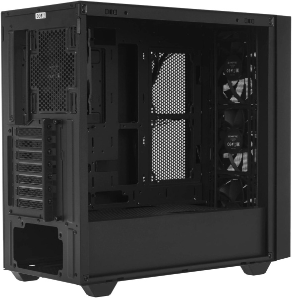 Корпус Chieftec Night Hunter черный без БП E-ATX 11x120mm 3x140mm 1xUSB3.1 audio bott PSU