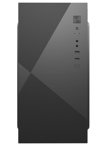 Корпус mATX 450w Foxline Forza FZ-019-SX450 (2*USB2.0,Audio,черный)