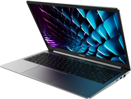 Ноутбук Tecno MegaBook K15SRA Core i5 13420H 8Gb SSD512Gb Intel UHD Graphics 15.6" IPS FHD (1920x1080) Windows 11 Home grey WiFi BT Cam 6060mAh (71005000465)