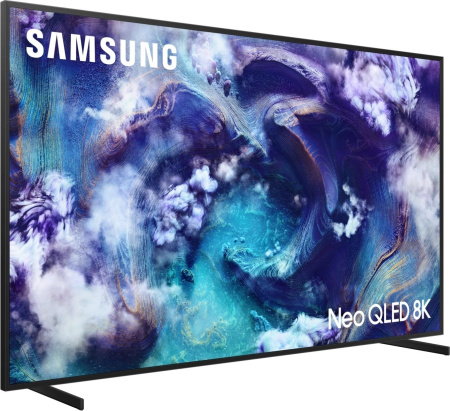 Телевизор QLED Samsung 75" QE75QN900FUXRU Series 9 черный титан/черный 8K Ultra HD 120Hz DVB-T2 DVB-C DVB-S2 USB WiFi Smart TV