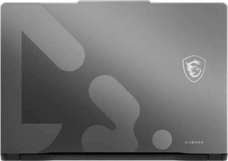 Ноутбук MSI Cyborg 15 Max C2WG-227XRU Core 7 240H 16Gb SSD512Gb NVIDIA GeForce RTX 5070 8Gb 15.6" IPS FHD (1920x1080) FreeDOS grey WiFi BT Cam (9S7-15T111-227)