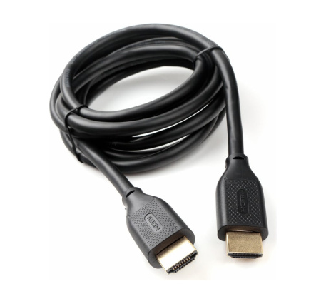 Кабель HDMI(m) - HDMI(m)  2.0м Cablexpert, v2.1, 8К, медь, позол.контакты, экран, черный (CC-HDMI8К-2M)