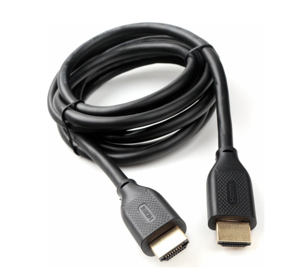 Кабель HDMI(m) - HDMI(m)  2.0м Cablexpert, v2.1, 8К, медь, позол.контакты, экран, черный (CC-HDMI8К-2M)