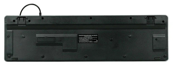 Игровая клавиатура USB Dialog Gan-Kata KGK-16U мембранная, подсветка, Black