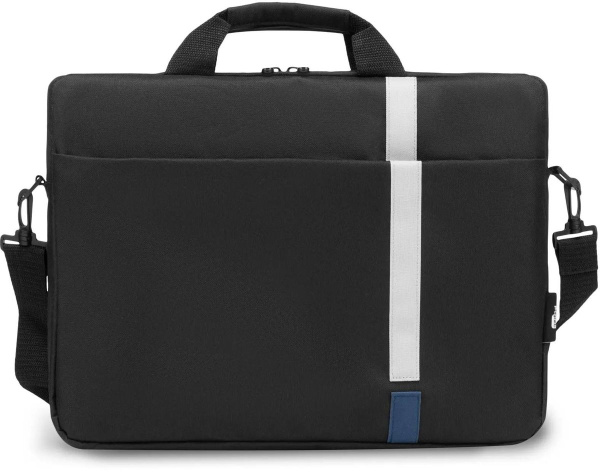 Сумка_для_ноутбука 15.6" PC_PET HQ Classic черный/синий полиэстер (PCP-1001BL)