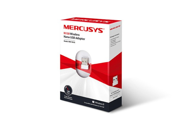Адаптер WI-FI USB Mercusys MW150US 150_Mbps 802.11n