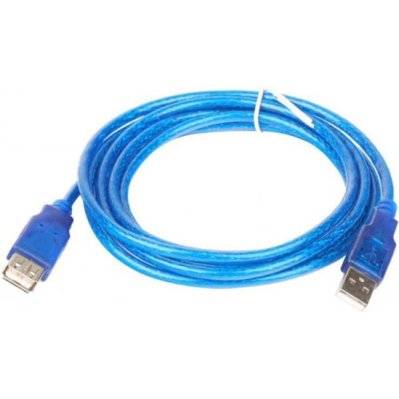 Кабель удлинительный USB2.0 Am-Af  5.0м Telecom, черный Кабель удлинительный USB2.0 Am-Af  5.0м Telecom, черный