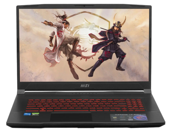 Ноутбук MSI 17.3" Katana GF76 B12UCR-821XRU i5-12450H/16Gb/512SSD/NV RTX3050/Dos/IPS/FHD/144Hz/Black Ноутбук MSI 17.3" Katana GF76 B12UCR-821XRU i5-12450H/16Gb/512SSD/NV RTX3050/Dos/IPS/FHD/144Hz/Black