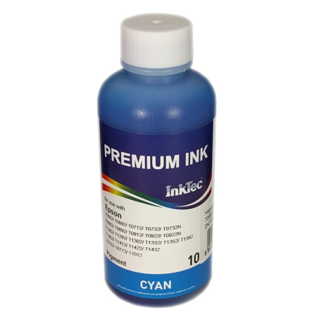 Чернила InkTec E0013-100MC для Epson Cyan Pigment 100мл