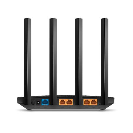 Маршрутизатор TP-Link Archer C6U AC1200 802.11n/ac 1167_Mbps 4xLAN_1000 Mbps 2.4/5 ГГц, USB 2.0