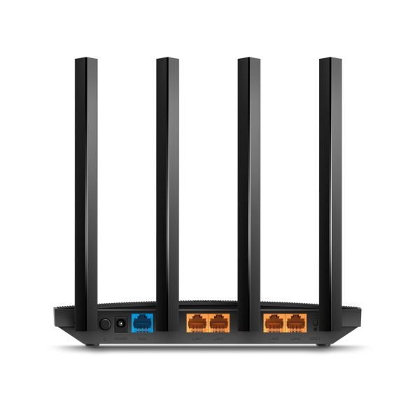 Маршрутизатор TP-Link Archer C6U AC1200 802.11n/ac 1167_Mbps 4xLAN_1000 Mbps 2.4/5 ГГц, USB 2.0