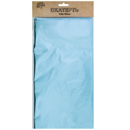 Скатерть "Фольгир. голубая" 130*180см (1502-4886)