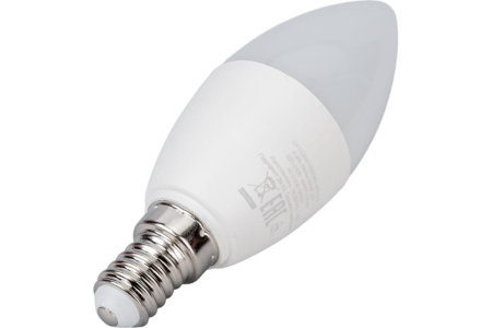 Лампа светодиодная E14 7Вт 4000K свеча Osram LVCLB60 4058075578944