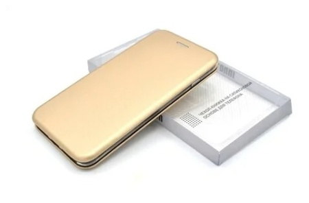Чехол-книжка для Xiaomi Redmi Note 9 INNOVATION золото
