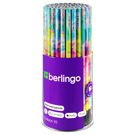Карандаш ч/гр. BERLINGO "Collision XS" HB (BP00S19)