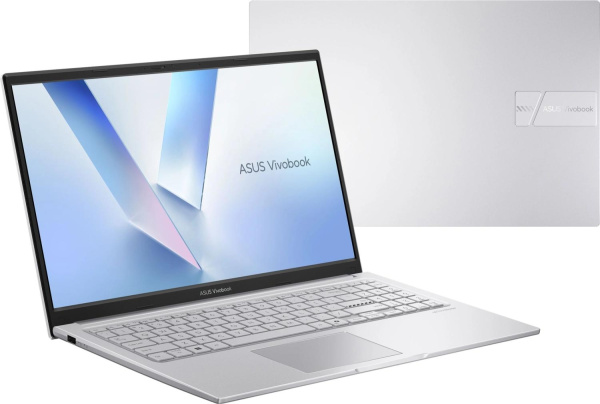 Ноутбук Asus Vivobook 15 X1504MA-BQ058 Core 5 320 16Gb SSD512Gb Intel Graphics 15.6" IPS FHD (1920x1080) без ОС silver WiFi BT Cam (90NB17I2-M01120)