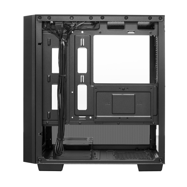 Корпус mATX Б_БП XASTRA A400M 0F Black (USB3.0,Audio,TG+Mesh,черный)[A400M-0F]