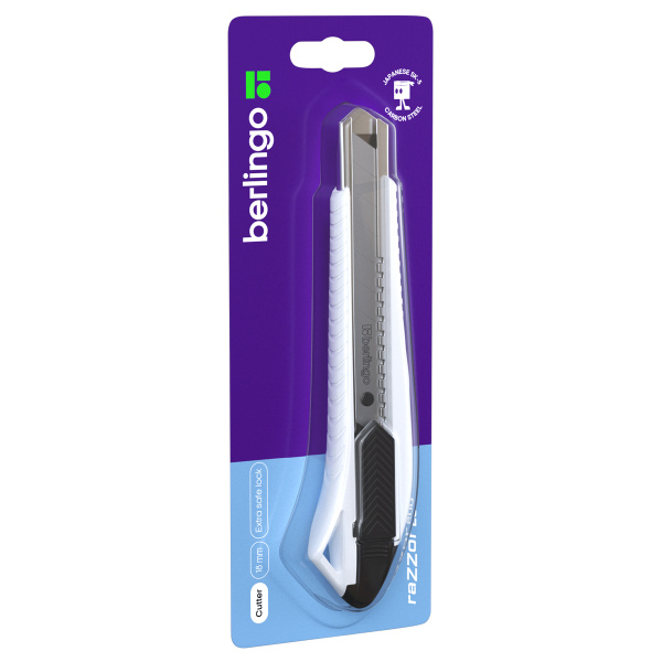 Нож 18мм. BERLINGO "Razzor 200", auto-lock (BM4130_e)