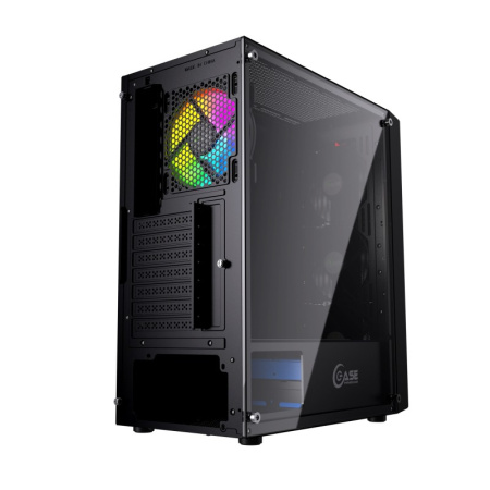 Корпус ATX Б_БП Powercase Mistral Evo (USB3.0, Audio, WN, ARGB, черный)[CMIEB-F4S]
