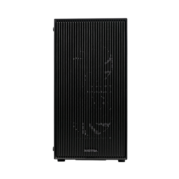 Корпус mATX Б_БП XASTRA  A307M 3BK Black (USB3.0,Audio,TG,черный,Mesh,3х120мм PWM FC black fans,CPU Cooler до 157мм, VGA до 275мм)[A307M-3FC12BK]
