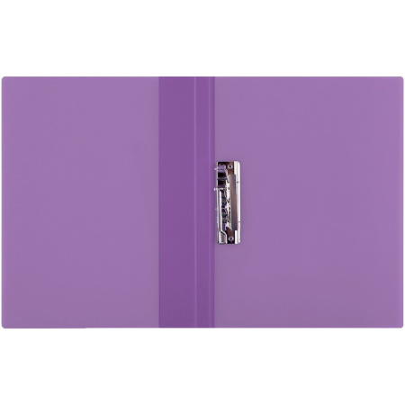 Папка с боковым прижимом BERLINGO "Diamond", 17мм, 700мкм, фиолетовая (ACp_01007)