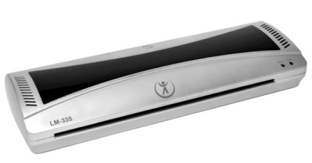 Ламинатор LM-335 А3, 80-125мкм, 2 горячих 2 холодных вала с внешним нагревом (7703)