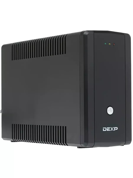 ИБП DEXP CEE-E 1200VA линейно-интерактивный, 1200 ВА, 4 роз, CEE 7