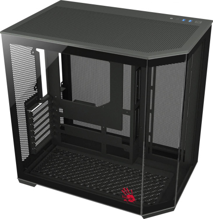 Корпус Bloody BD-CC109 черный без БП ATX 10x120mm 2xUSB3.0 audio
