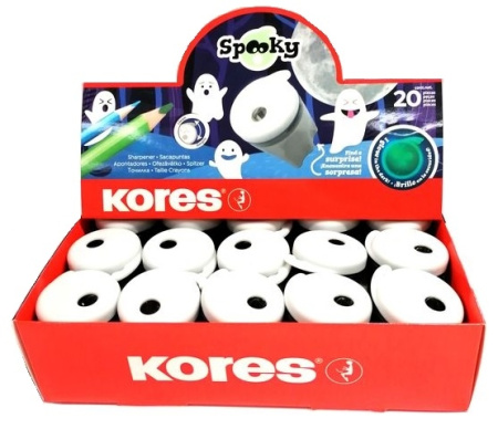 Точилка KORES "Spooky" 2 отверстия (35819)