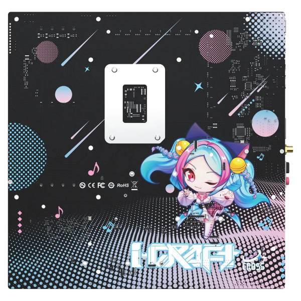 Материнская плата Maxsun MS-iCraft B860M CROSS PRO B860, LGA1851, 4*DDR5, 1*PCIEx16, 1*PCIEx4, 3*M.2, 1*TypeC, 8*USB3.2Gen2, 2*USB3.2Gen1, 3*USB2.0, 4*SATA3.0, 5G, Type-C(DP), DP, HDMI, M-ATX, RTL