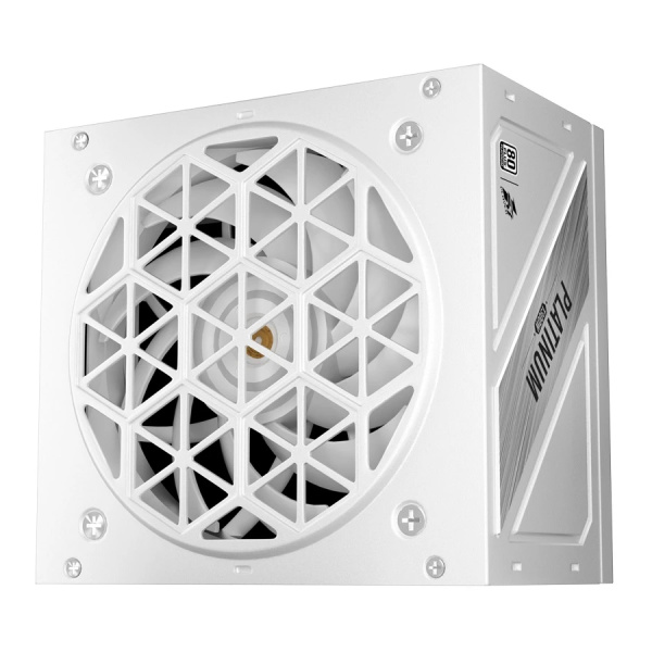 Блок питания 1300Вт 1STPLAYER NGDP Platinum 1300W White (APFC,120мм,4PCI-E,12VHPWR,12SATA,80+Platinum,модульный)[HA-1300BA3-WH]