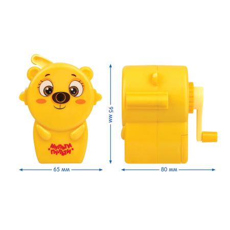 Точилка механическая Мульти-Пульти "Медвежонок" (SR_48487)