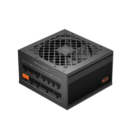 Блок питания ПК/ Power Supply PCCooler, 1000W 80+ Gold (ATX, 3.1, Full modular, 1x24(20+4)pin, 2xCPU 8(4+4)pin, 3xPCIe*2 8(6+2)pin, 1x12VHPWR, 9xSATA*3, 3xMOLEX4pin, Active, 120x120mm, 140x150x86mm, APFC, OVP/UVP/SCP/OPP/OCP/OTP/SPD, black)