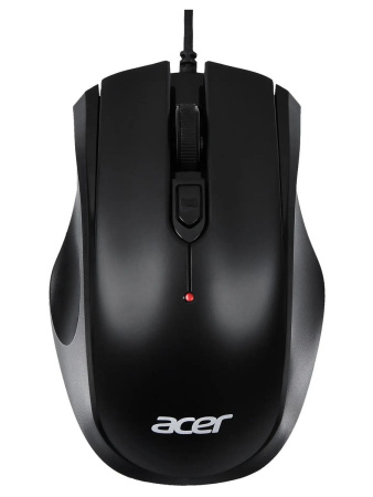 Мышь USB Acer OMW020 черный оптическая (1600dpi) USB (4but) (ZL.MCEEE.004)