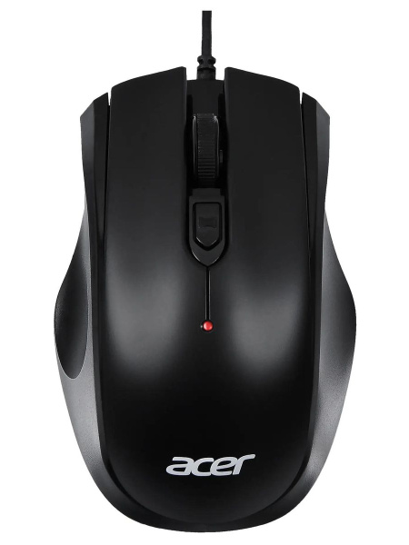 Мышь USB Acer OMW020 черный оптическая (1600dpi) USB (4but) (ZL.MCEEE.004)