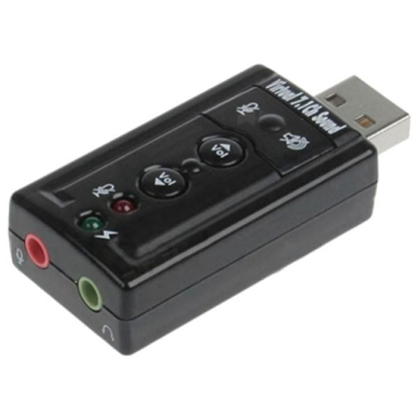 Звуковая карта USB Cmedia CM108 TRUA71 2-ch,USB (849412)[ASIA USB 8C V & V]