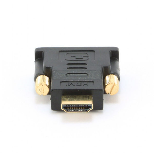 Переходник HDMI(M)-DVI 19 pin (M) Cablexpert A-HDMI-DVI-1 золотые разъемы