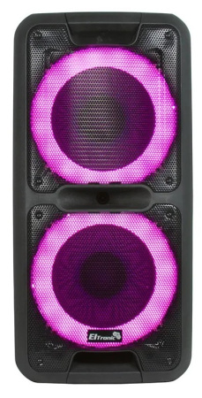 Портативная колонка ELTRONIC 20-14 DANCE BOX 300 динамик 10" 2шт. 120Вт, Bluetooth, TWS, FM, USB,  m
