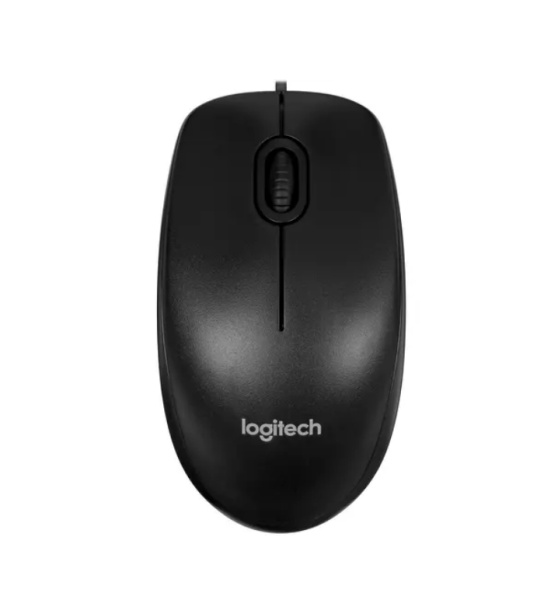 Мышь USB Logitech M90 (910-001795/910-001970) оптическая, 1000dpi, кабель 1.8м, Black