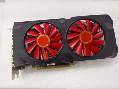 Распродажа! Видеокарта Radeon RX 580 XFX 8Гб [REFURBISHED] (RX-580P8D6K924) oem (без комплекта)