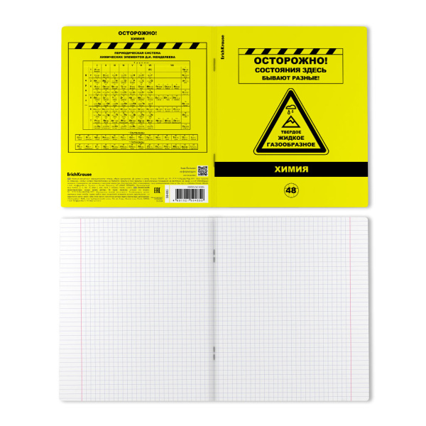 Тетрадь предметная 48л. "Be Informed, Химия" ErichKrause 59485