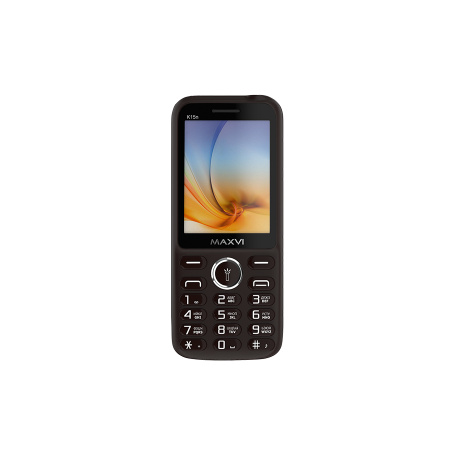 Сотовый Maxvi K15n Brown 2sim/2.8"/320*240/microSD/0.5МП/Bt/1400мАч/моноблок
