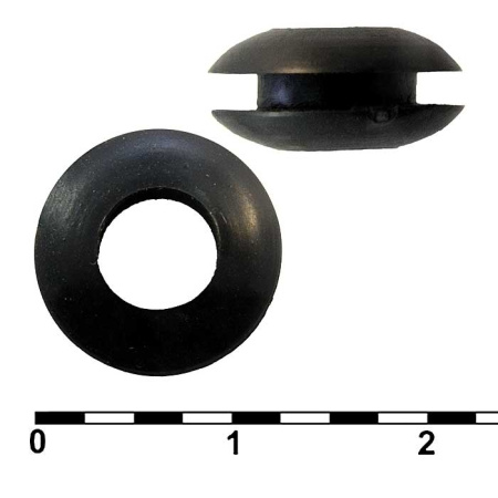 Ввод (втулка) кабельный 6х12.5х8х5.5х1.5 черный