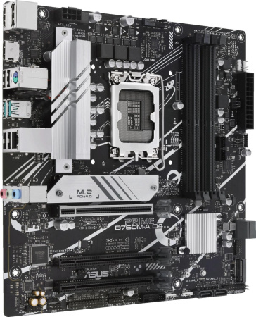 Материнская плата Asus PRIME B760M-A D4-CSM Soc-1700 Intel B760 4xDDR4 mATX AC`97 8ch(7.1) 2.5Gg RAID+HDMI+DP