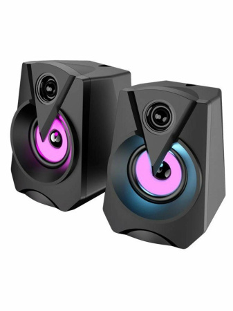 Актив.колонки 2.0 TFN Speakеr BS13-08 6Вт, питание от сети/USB, пластик, Black