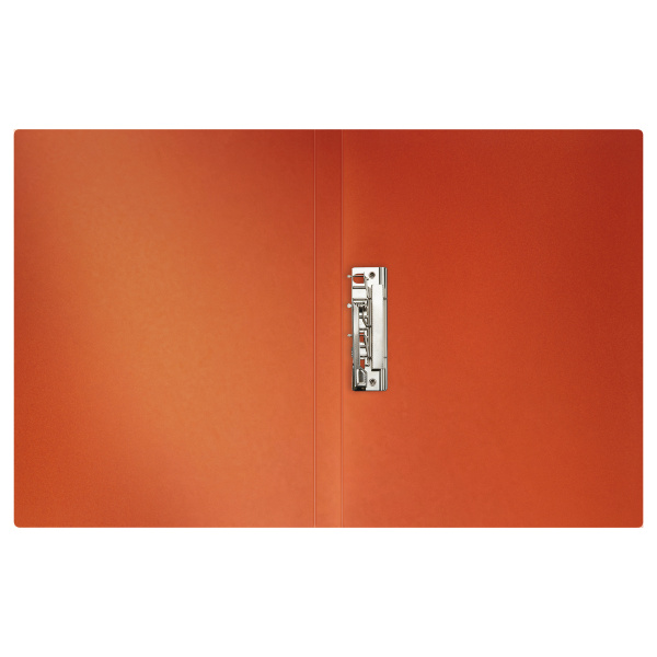 Папка с боковым прижимом СТАММ "Сияние" 17мм, 700мкм, оранжевая (ММ-32002)