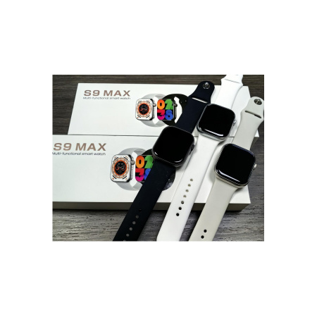 Смарт-часы S9 MAX 2" 200mAh IP65, Black