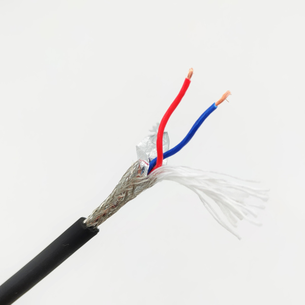 Кабель экранированный TRVVSP  2х0.3мм2, метражом, гибкий для ЧПУ