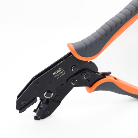 Кримпер Iwiss IWS-07FL, 0.5..2.5кв.мм, РФИ-4.8 РФИ-6.3