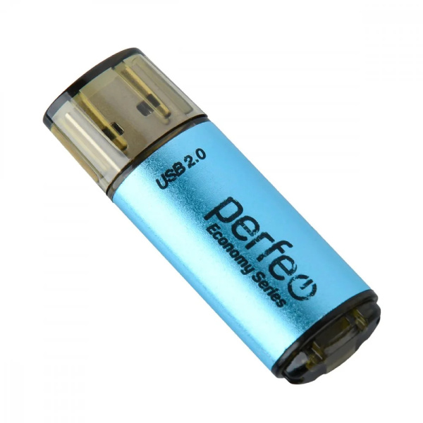 Флеш-накопитель USB2.0 4Gb Perfeo E04 (PF-E04N004ES) синий